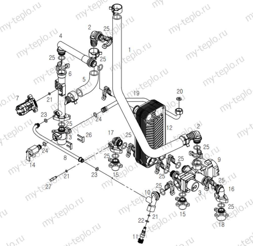 котел Гидроста 300 запчасти купить в Южноуральске