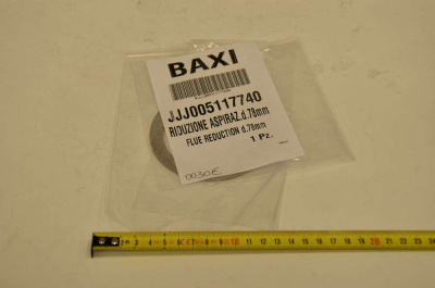 Baxi ограничитель забора воздуха d.78mm (51177400)