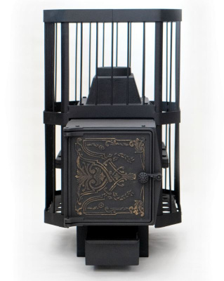 Печь банная (чугунная) Сибирь-24 (чугунная дверь)