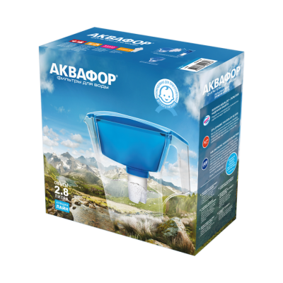 Фильтр-кувшин Аквафор Лайн модель P83B15N (оранжевый) (203009)