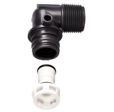 Дренажный фитинг 3/4, угловой WS1 без глушителя (V3962) Дренажный фитинг 3/4, угловой WS1 без глушителя (V3962)